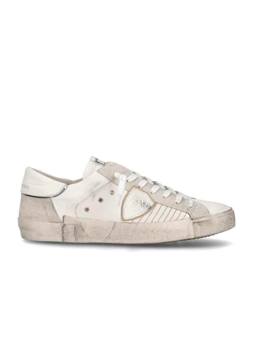 Philippe Model Vintage-Inspired Low-Top Sneakers