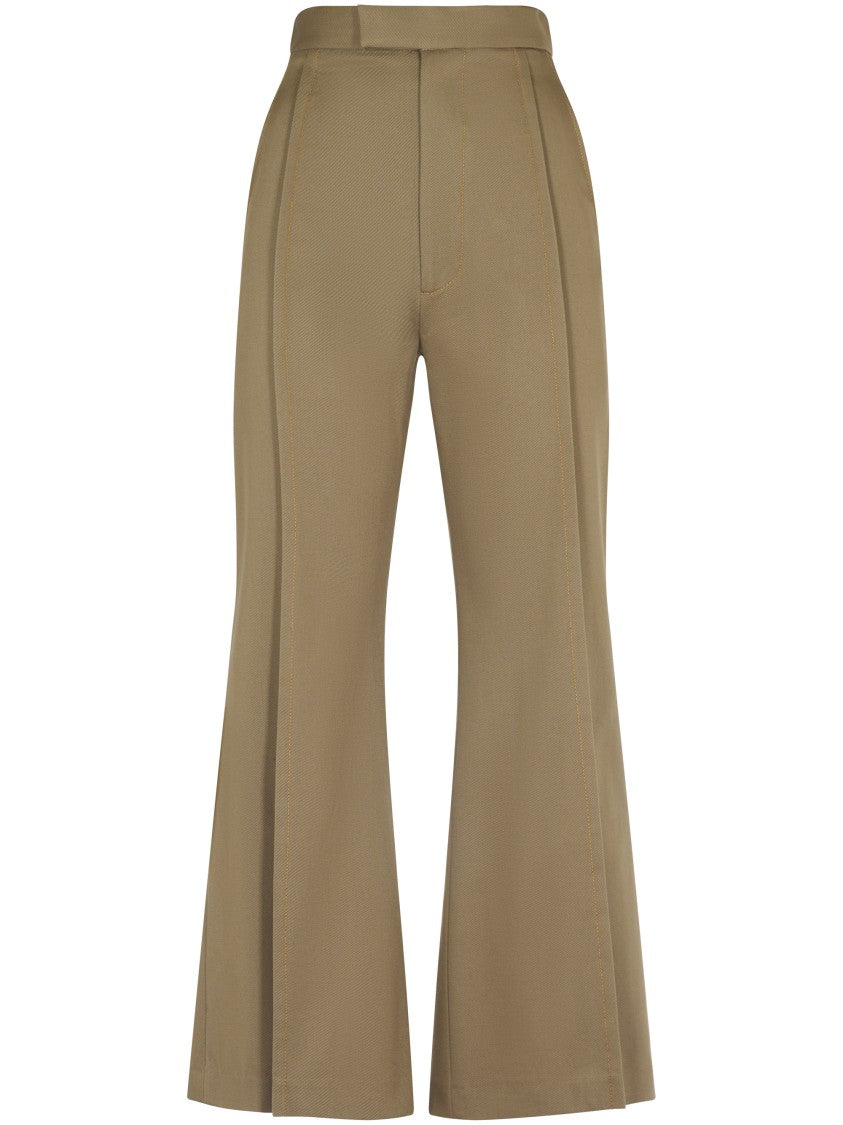 Vivienne Westwood Cropped Wide Leg Trousers