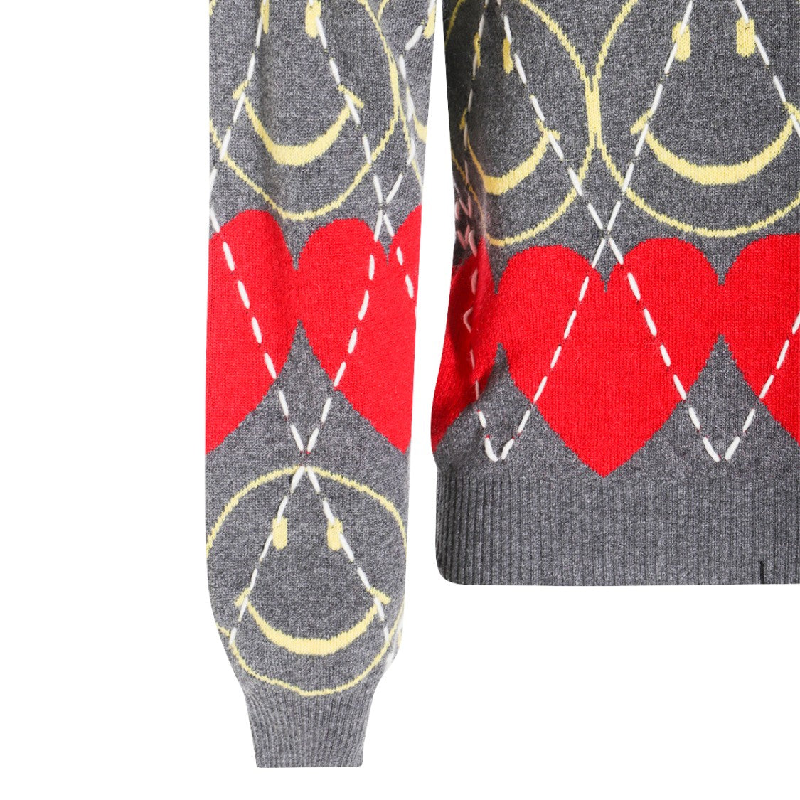 Moschino Multicolor Wool Knitwear