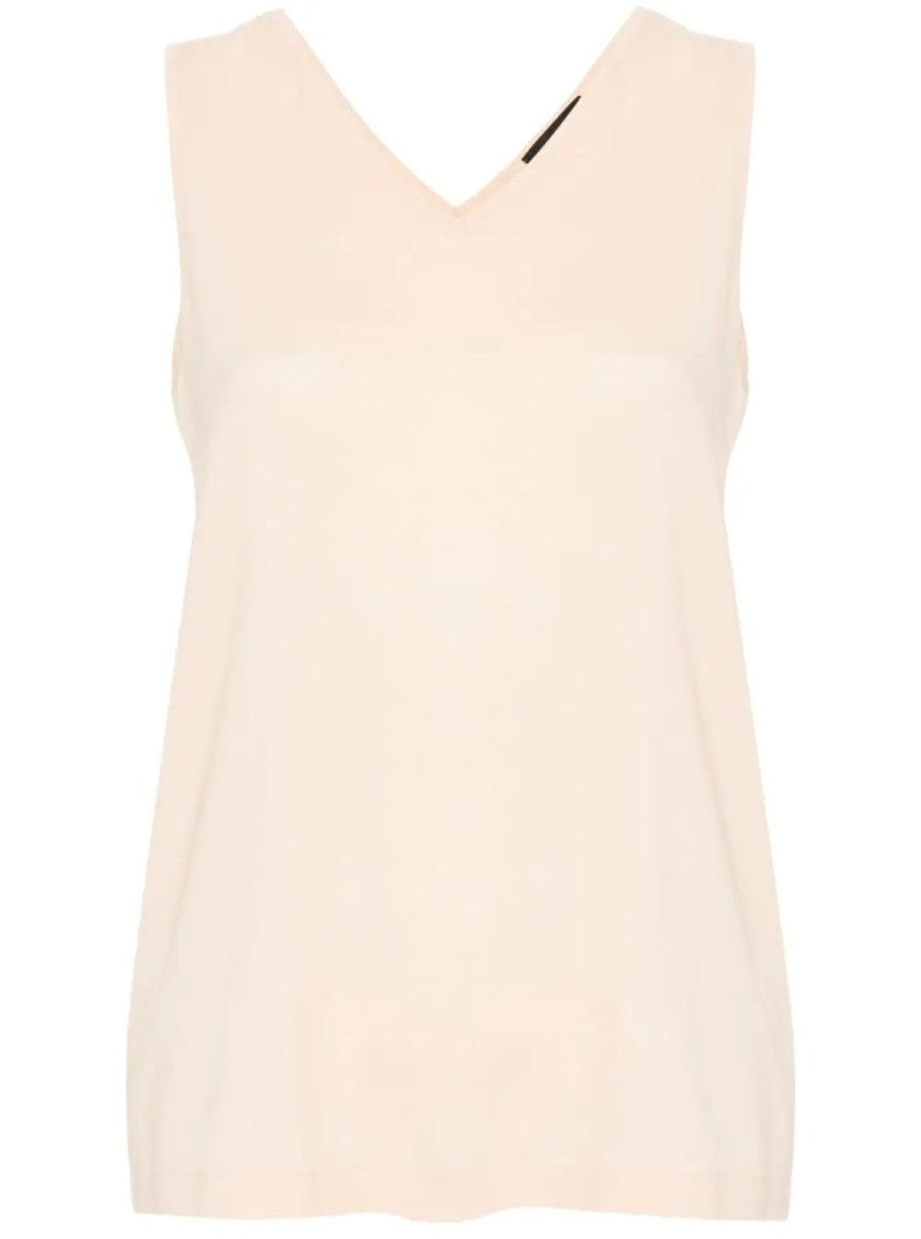 Fabiana Filippi Pink V-Neck Top