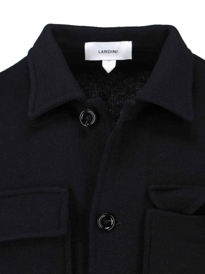 Lardini Virgin Wool Jacket – Black