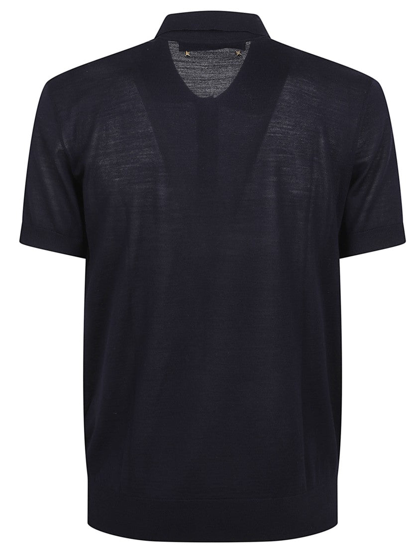 Golden Goose Polo Shirt With Classic Collar And Subtle Embellishments