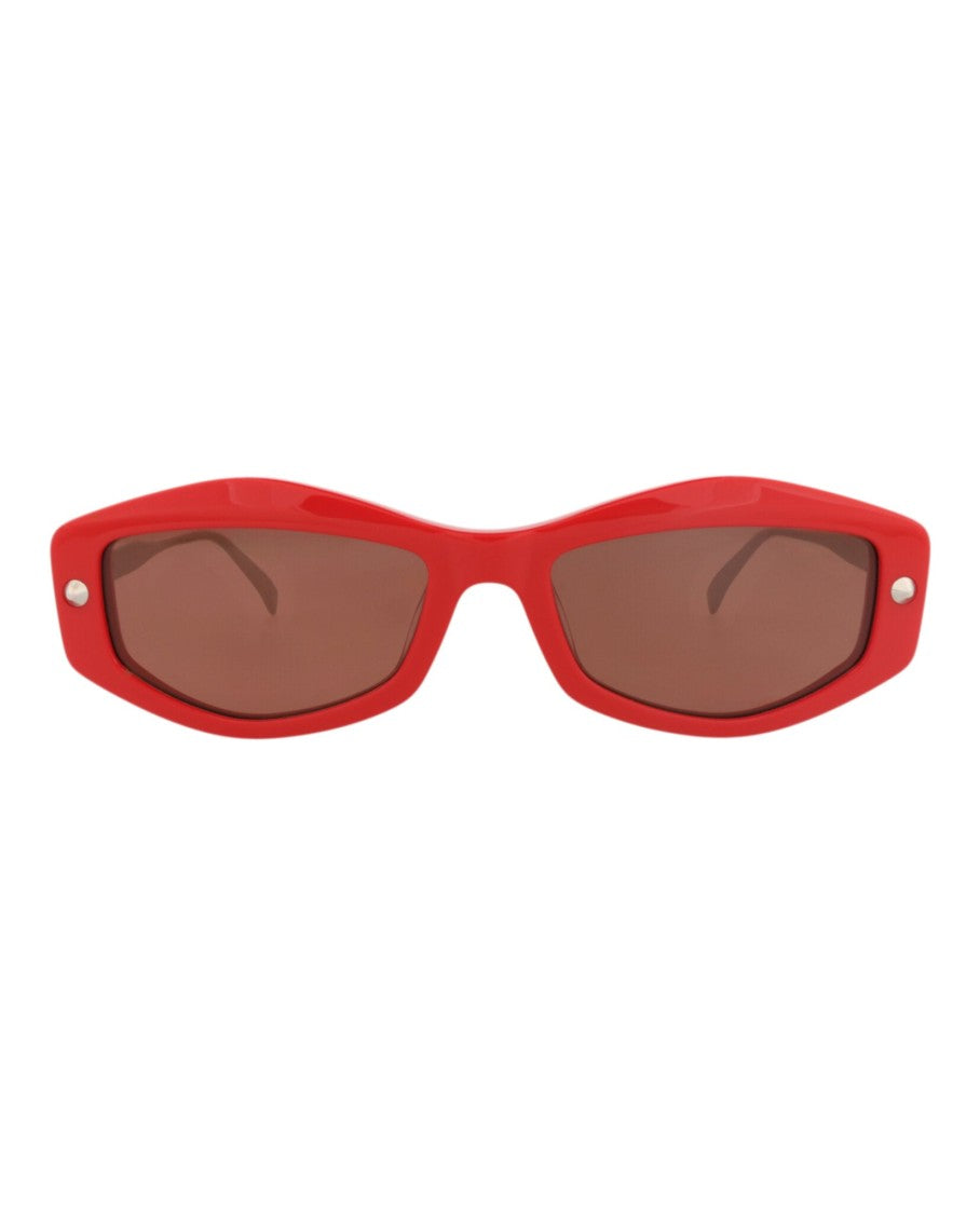 Alexander Mcqueen Square-Frame Recycled Acetate Sunglasses