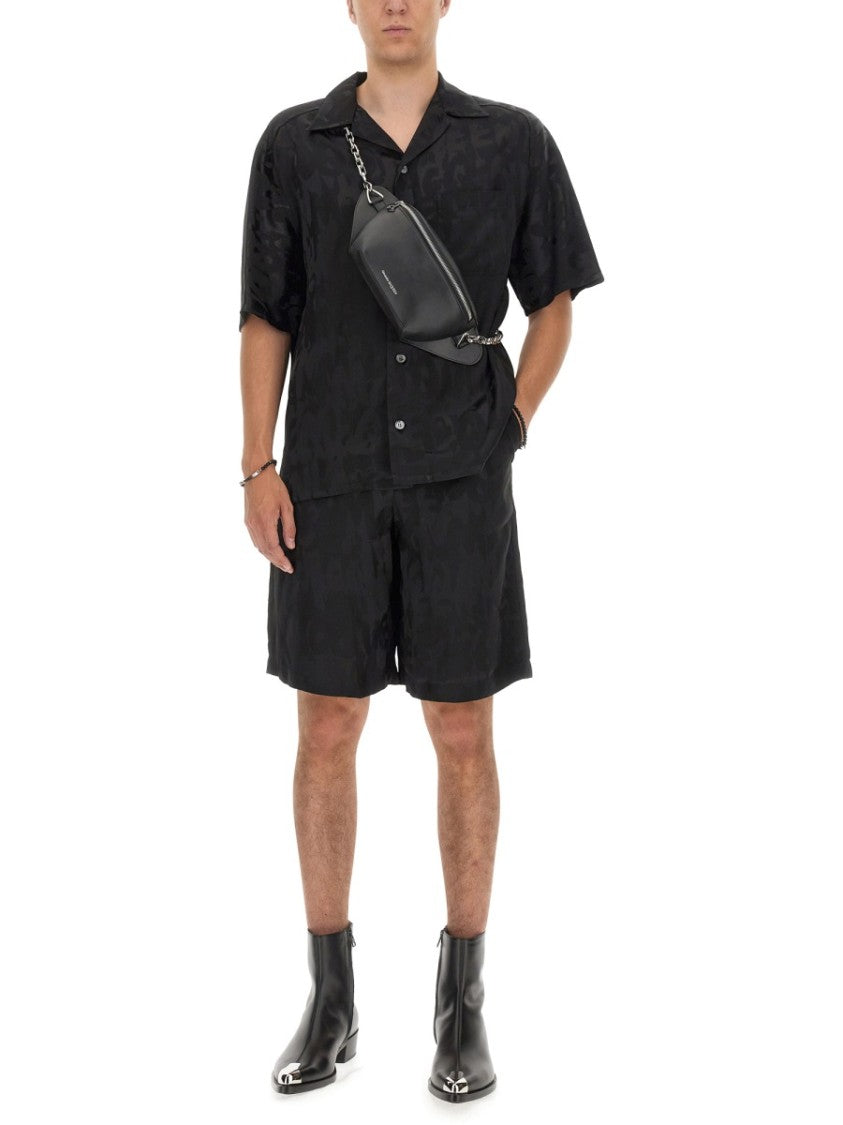 Alexander Mcqueen Viscose Bermuda Shorts