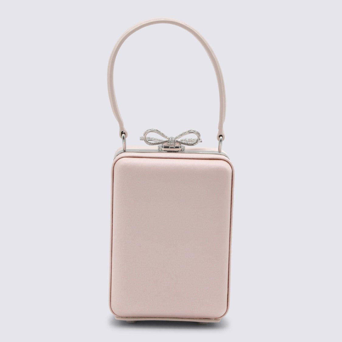 Self-Portrait Pink Embellished Clutch