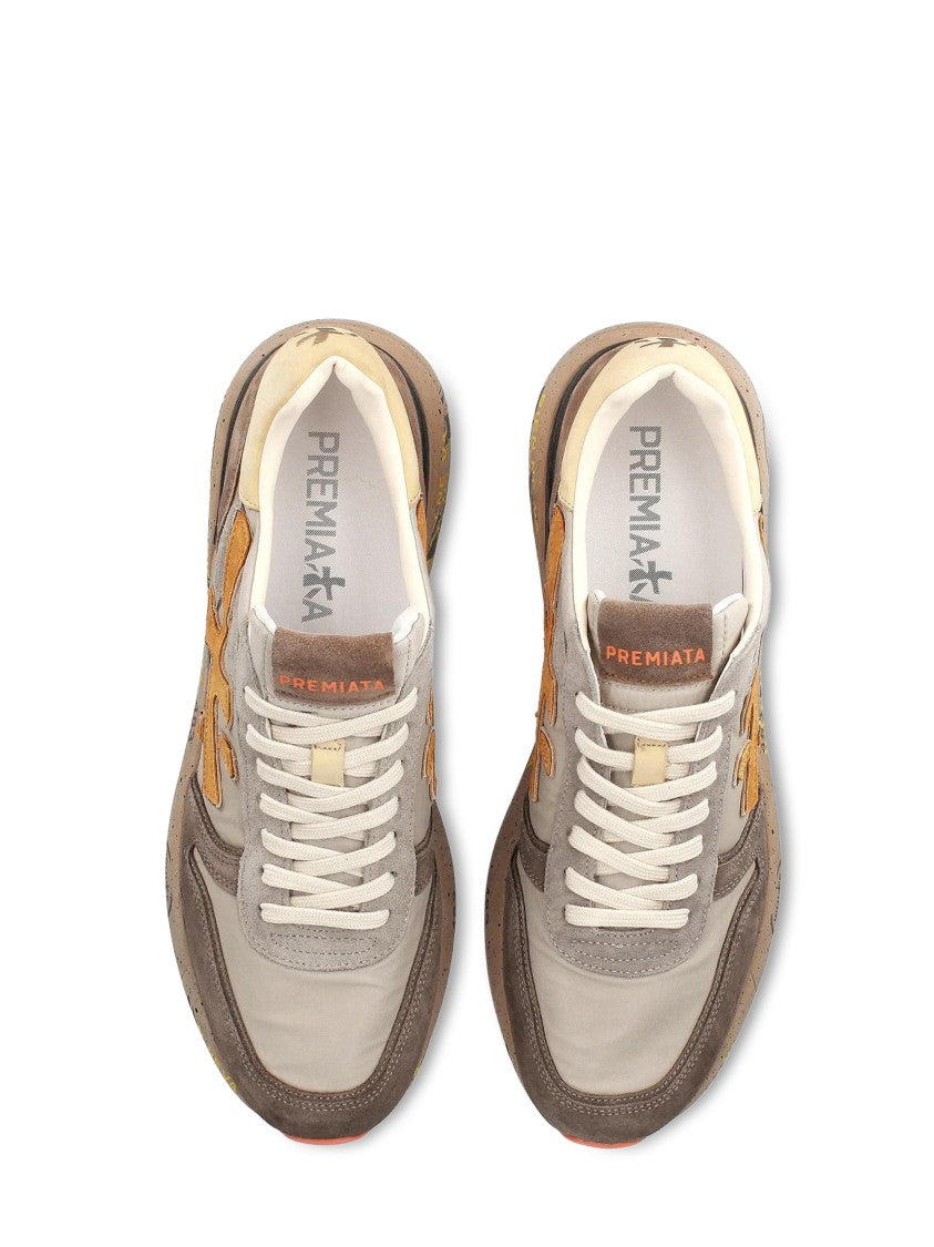 Premiata Layered Design Sneakers