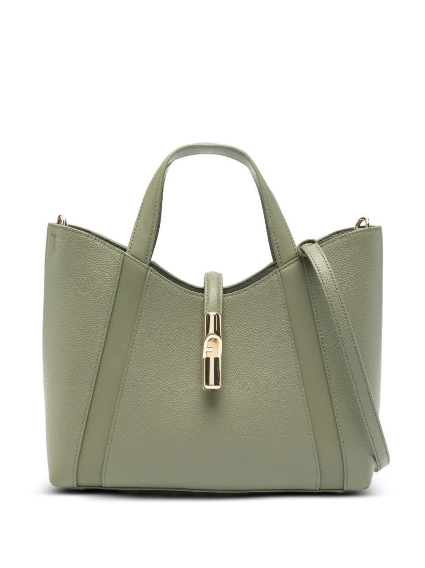 Furla Pebbled Leather Shopping Bag