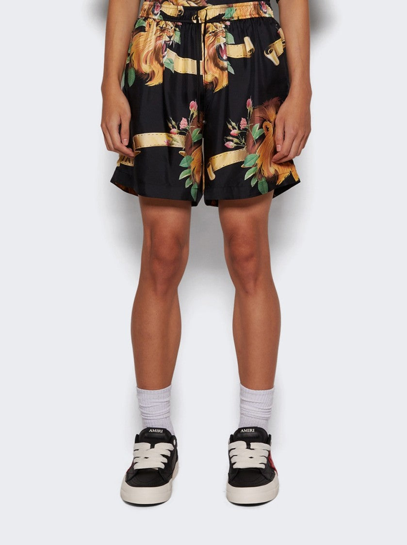 Amiri Relaxed Fit Silklion Short