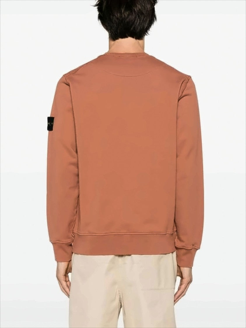 Stone Island Long-Sleeve Sweatshirt With Compass Logo Patch