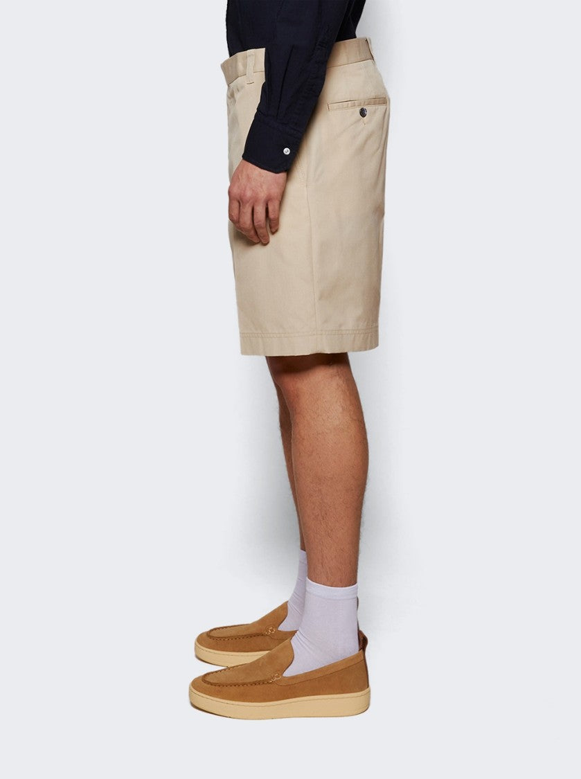 Thom Browne Typewriter Cloth Utility Chino Shorts Khaki