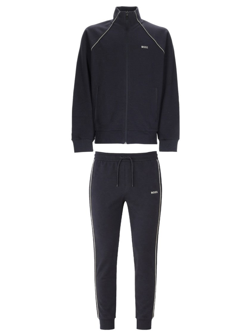 Boss Two-Piece Zip-Up Tracksuit Jogger Set