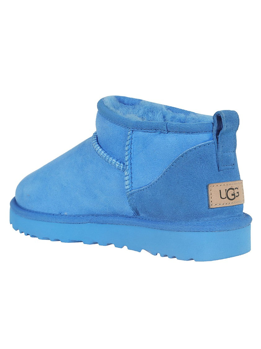 Ugg Ankle Boots With Suede And Lightweight Sole