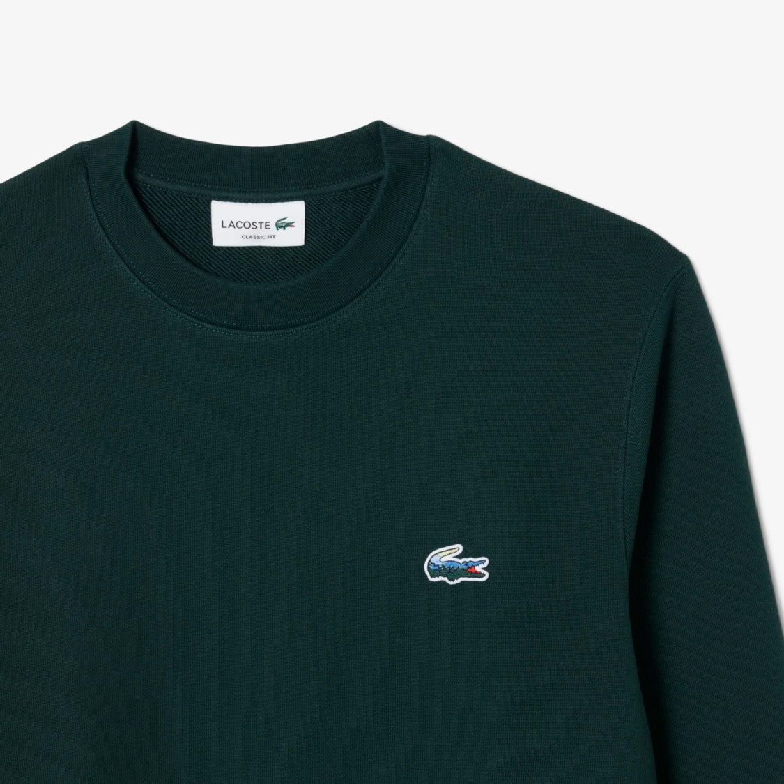 Lacoste Crocodile Landscape Print Sweatshirt