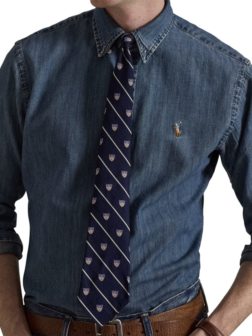 Polo Ralph Lauren Denim Button-Down Long-Sleeve Sport Shirt