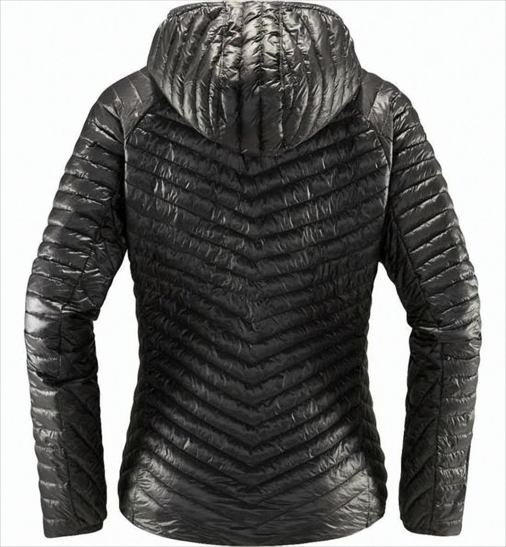 Haglöfs Haglofs Quilted Down Jacket With Attached Hood