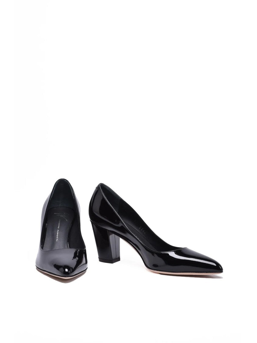 Giuseppe Zanotti Black Patent Leather Women's Pumps