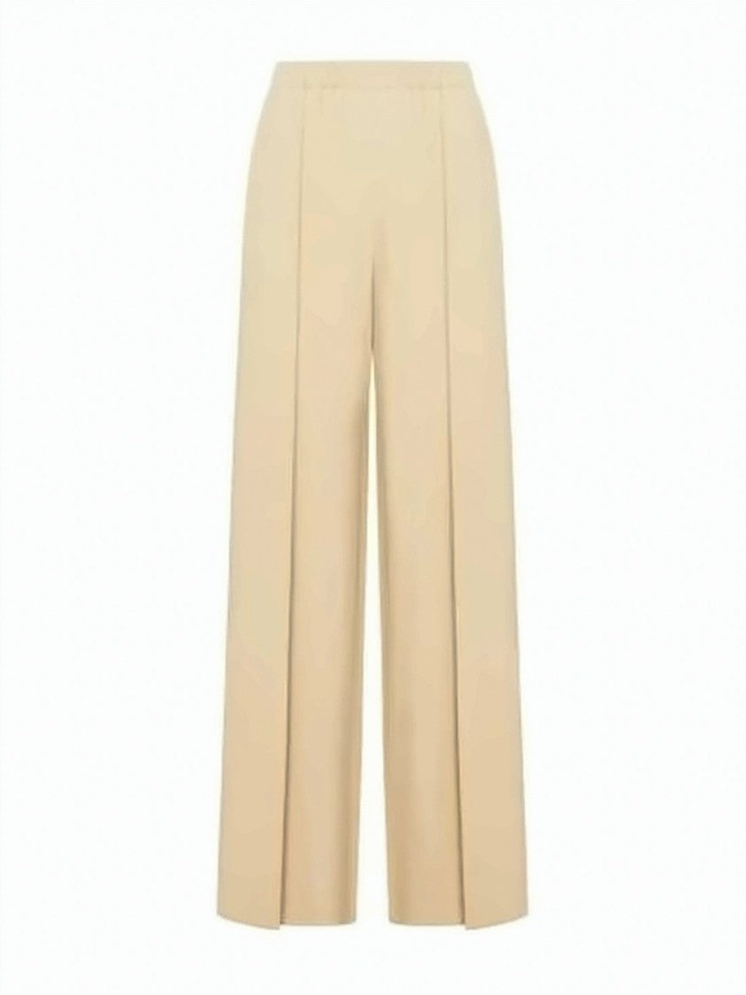 Max Mara Wide-Leg Silk Pants