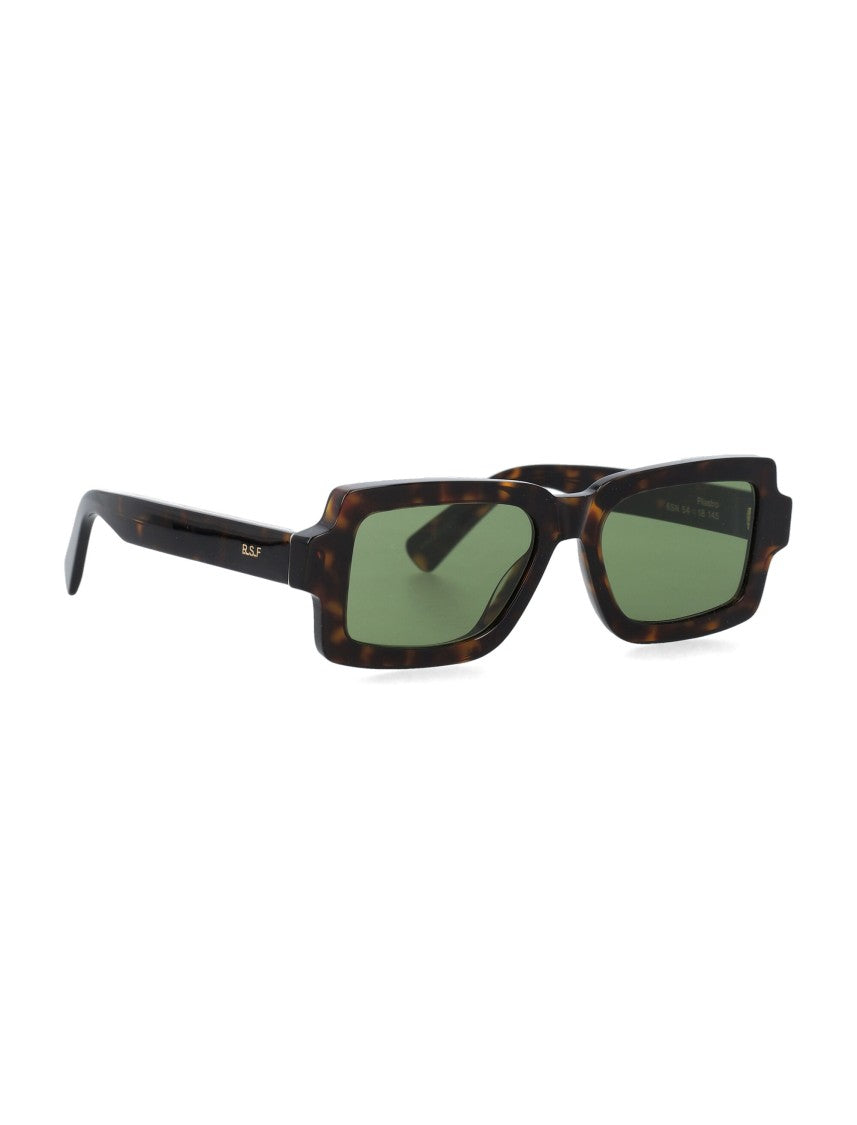 Retrosuperfuture Pilastro 3627 Tortoiseshell Rectangular Sunglasses
