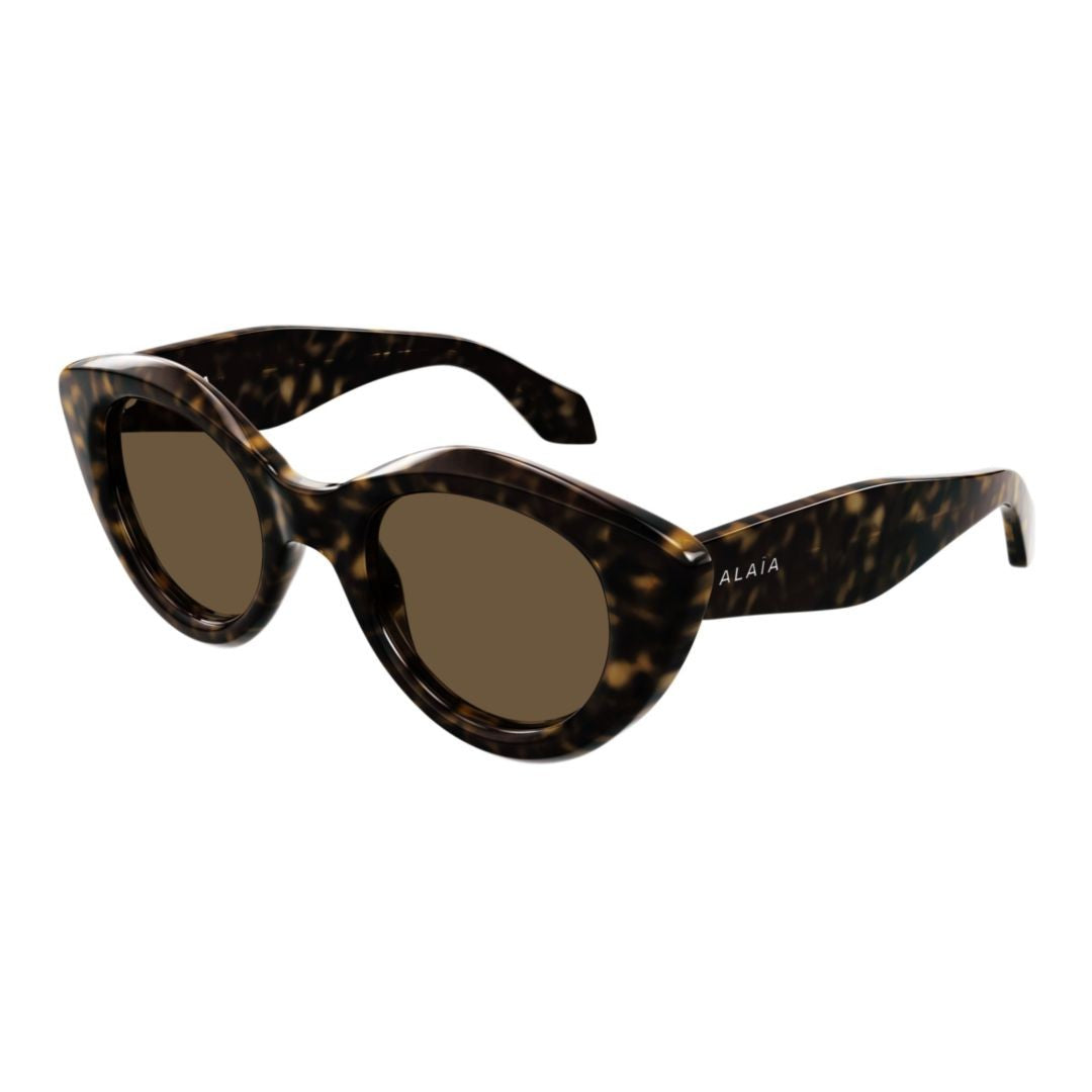 Azzedine Alaïa Aa0091s Tortoiseshell Pattern Cat-Eye Sunglasses