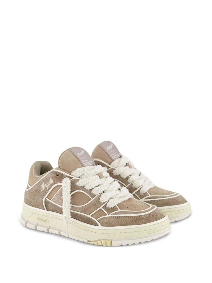 Axel Arigato Low-Top Sneakers With Leather And Suede Upper In Beige Tones