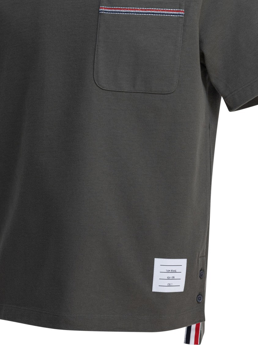 Thom Browne Oversized Cotton T-Shirt