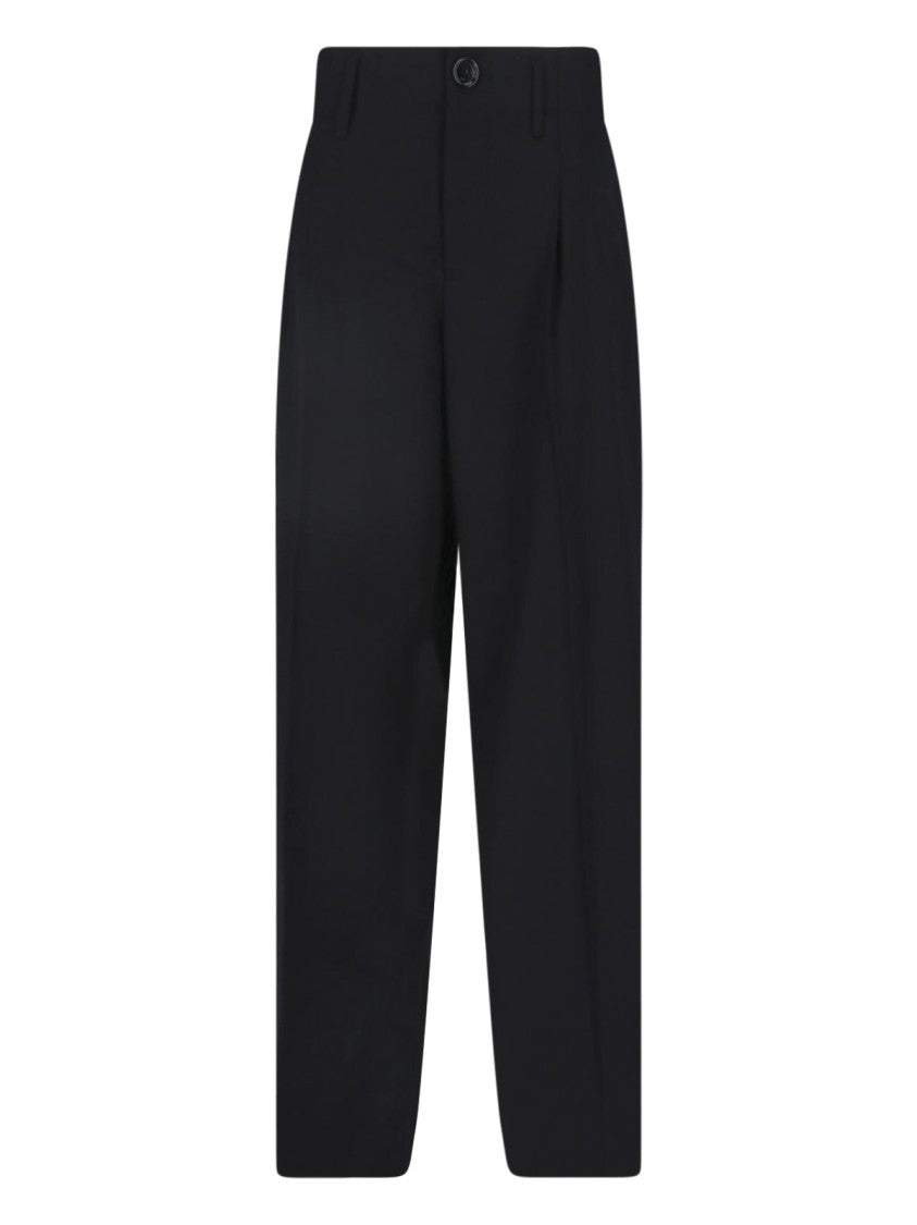 Ami Paris Straight-Leg Tailored Trousers In Virgin Wool By Ami Paris