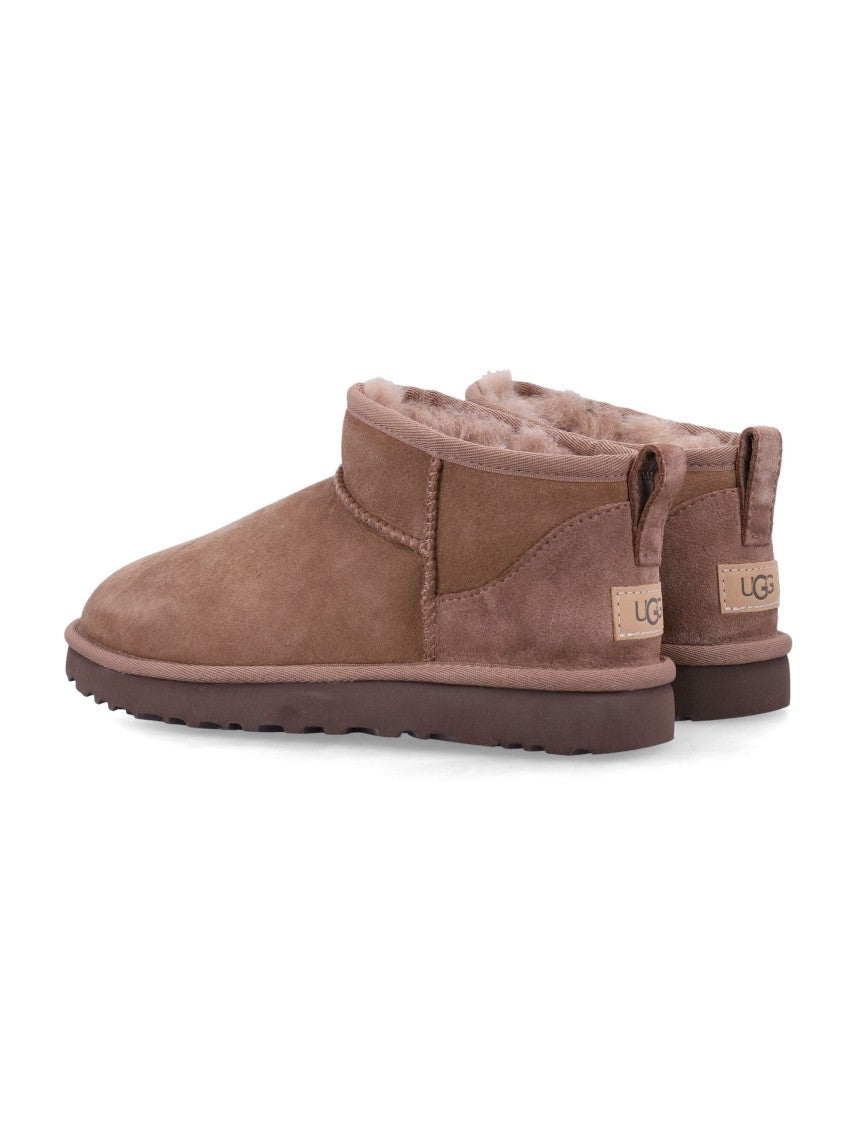 Ugg Classic Ultra Mini Suede Ankle Boots