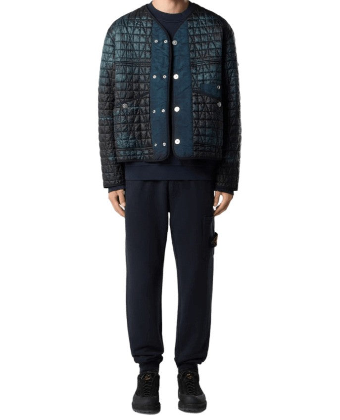 Stone Relaxed Fit Blue Jogger Trousers