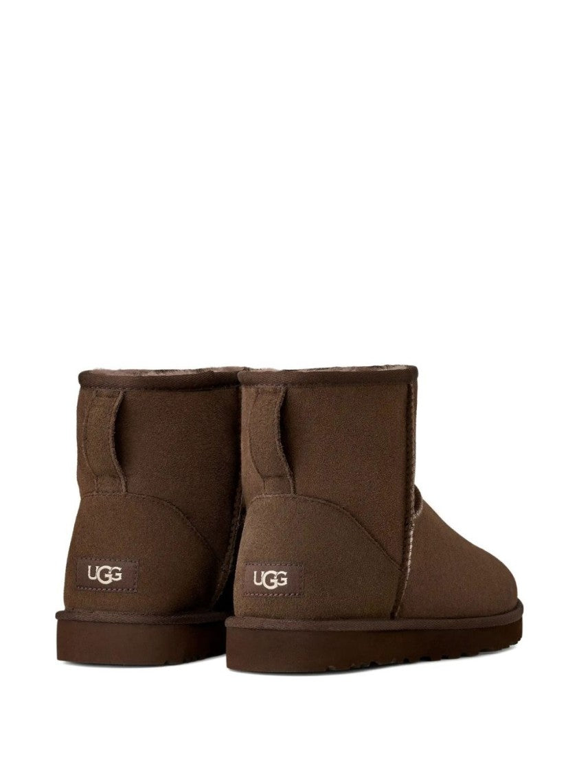 Ugg Ankle-Height Brown Suede Boots