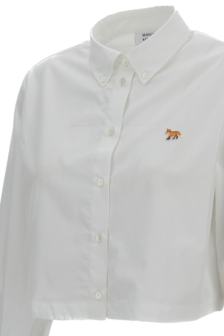 Maison Kitsuné Baby Fox Cropped Shirt