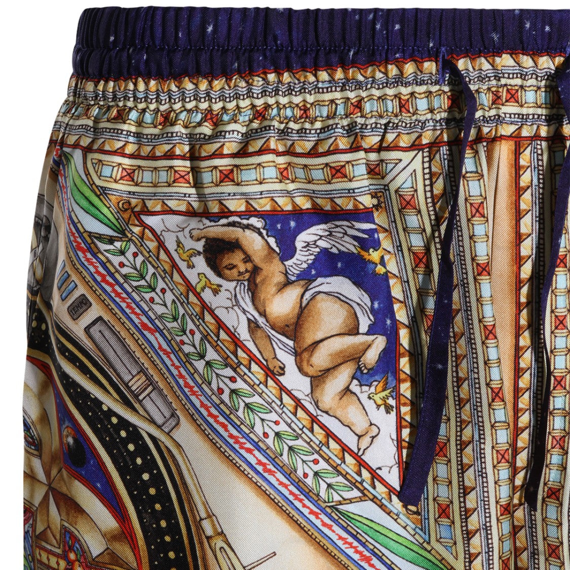 Casablanca Tailored Red Shorts