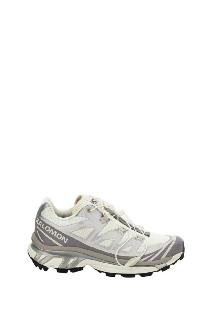 Salomon White Xt-6 Mesh Tpu Sneakers