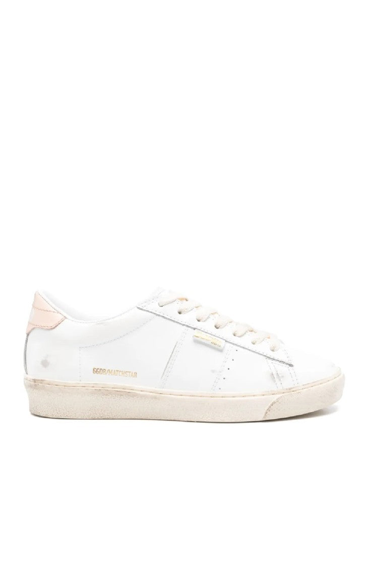 Golden Goose Matchstar Classic White Leather Sneakers
