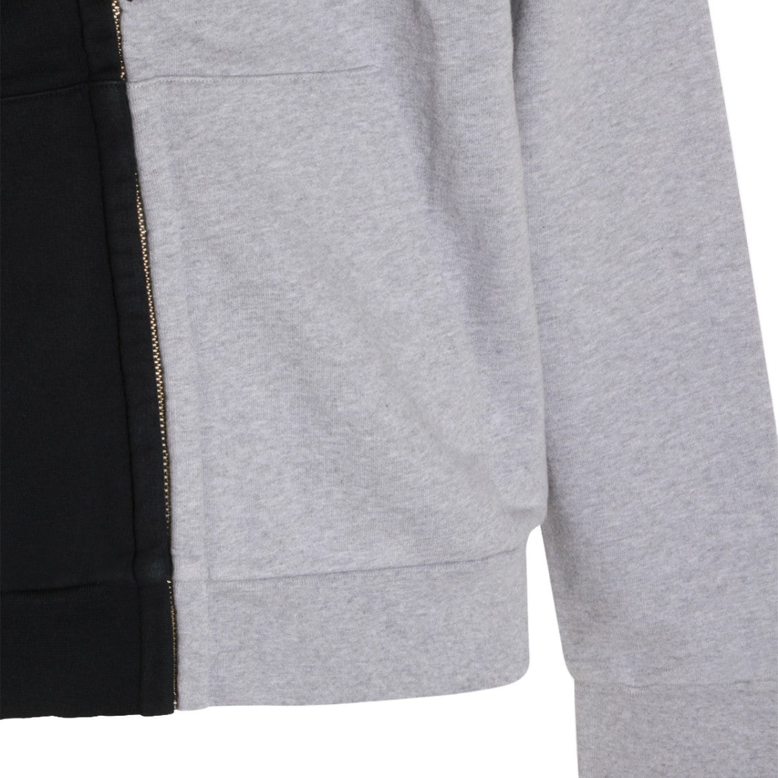 Arte Antwerp Split Color Design Hoodie With Textured Logo