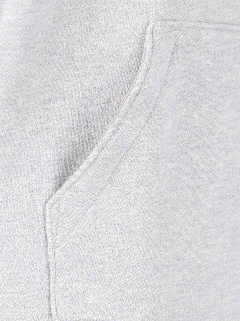 Amiri Core Logo Grey Hooded Cotton Sweatshirt