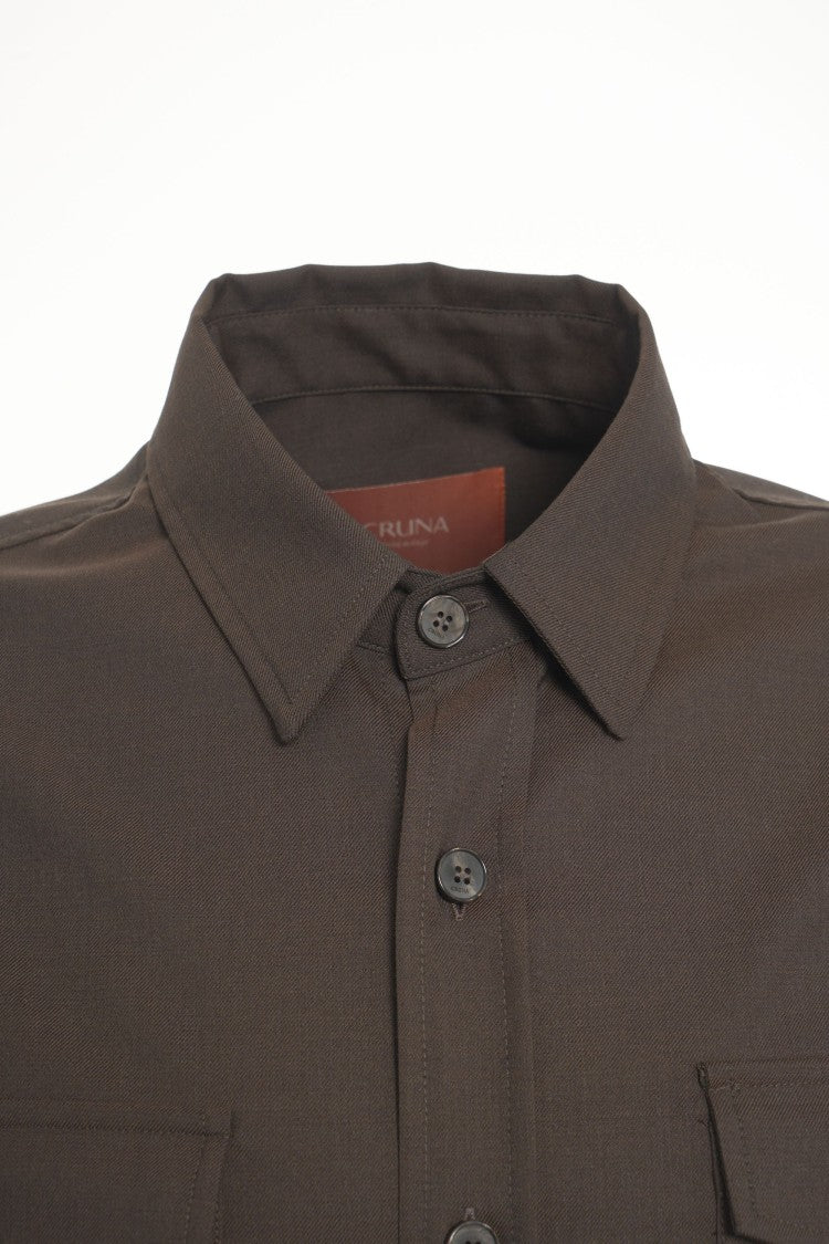 Cruna 'Osaka' Wool Blend Shirt