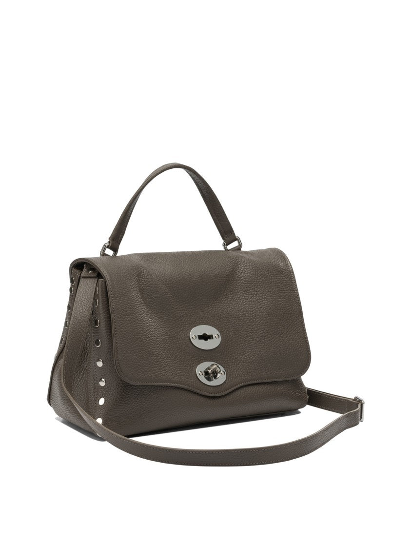 Zanellato Textured Leather Shoulder Bag