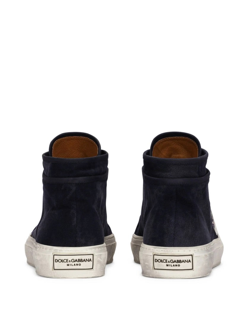 Dolce & Gabbana Re-Edition Vintage Mid Top Sneakers