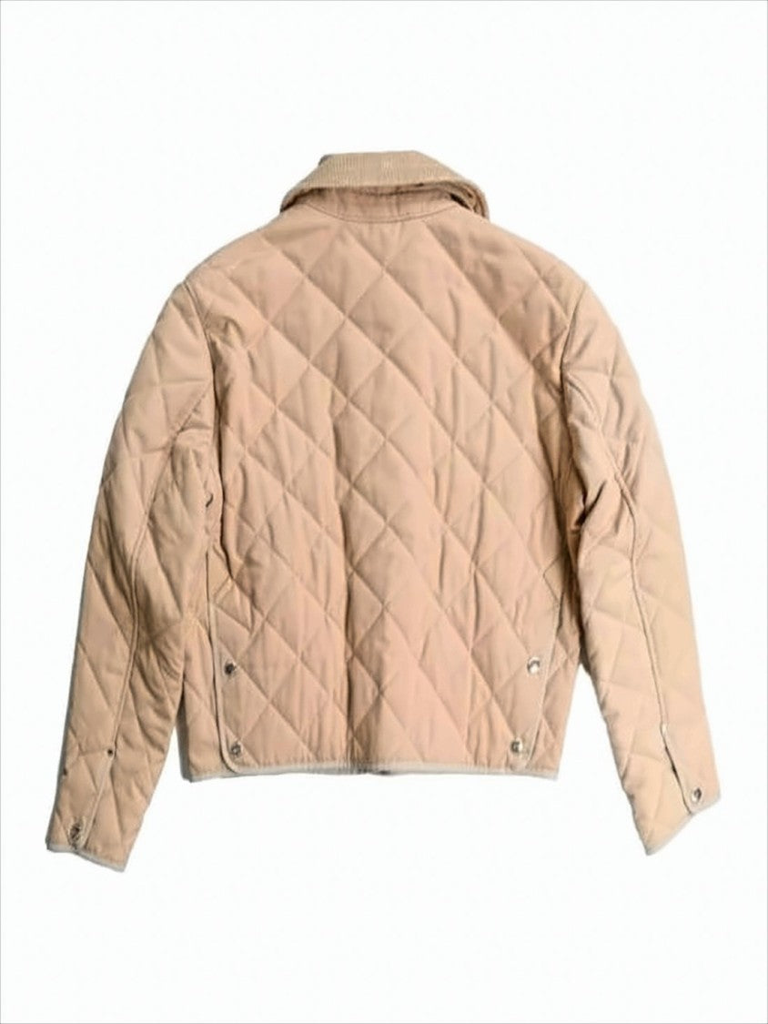 Burberry Cropped Diamond Quilted Jacket