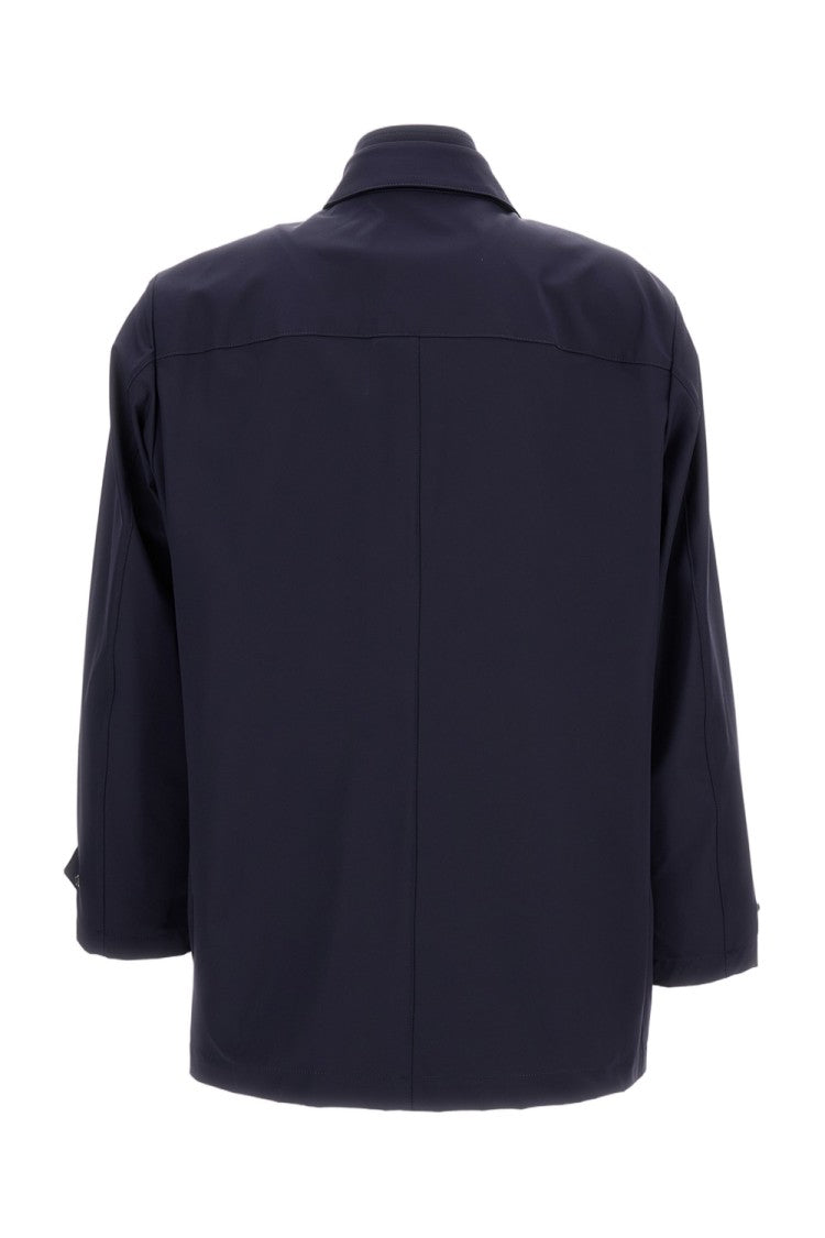 Fay Water-Repellent Morning Coat With Structured Design
