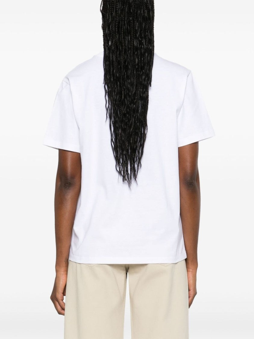 Coperni Classic Fit Cotton T-Shirt With Subtle Logo