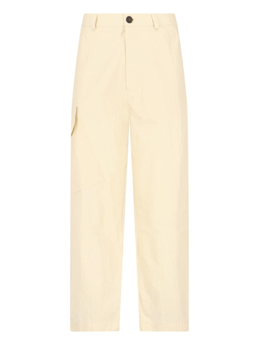 Studio Nicholson "Crail" Cream Trousers