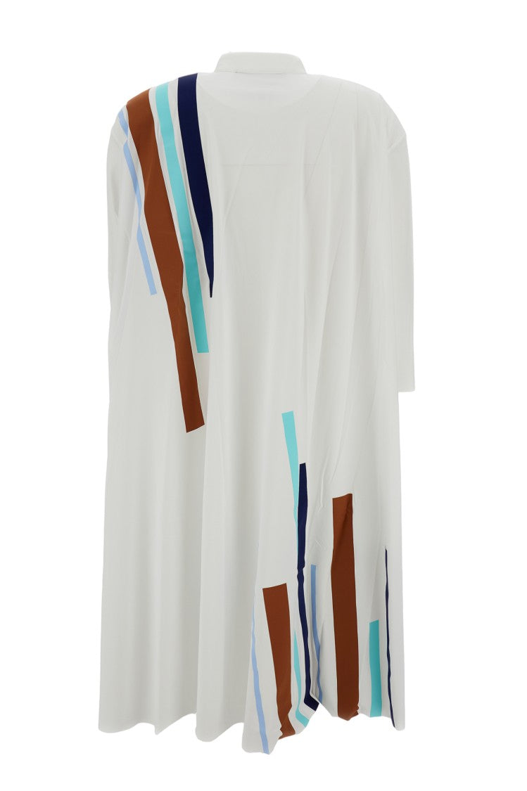 Irie' White Dress With Timeless Silhouette