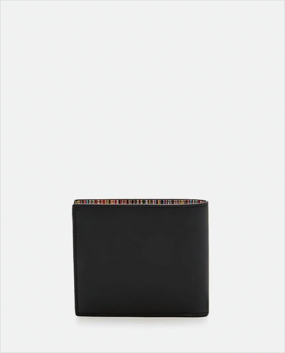 Paul Smith Bifold Wallet In Smooth Cowhide Leather