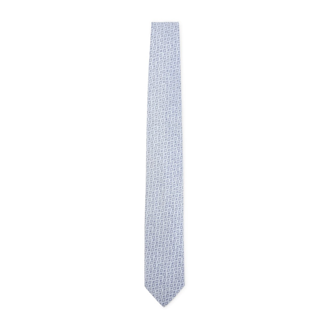 Lanvin Slim Light Blue Silk Tie