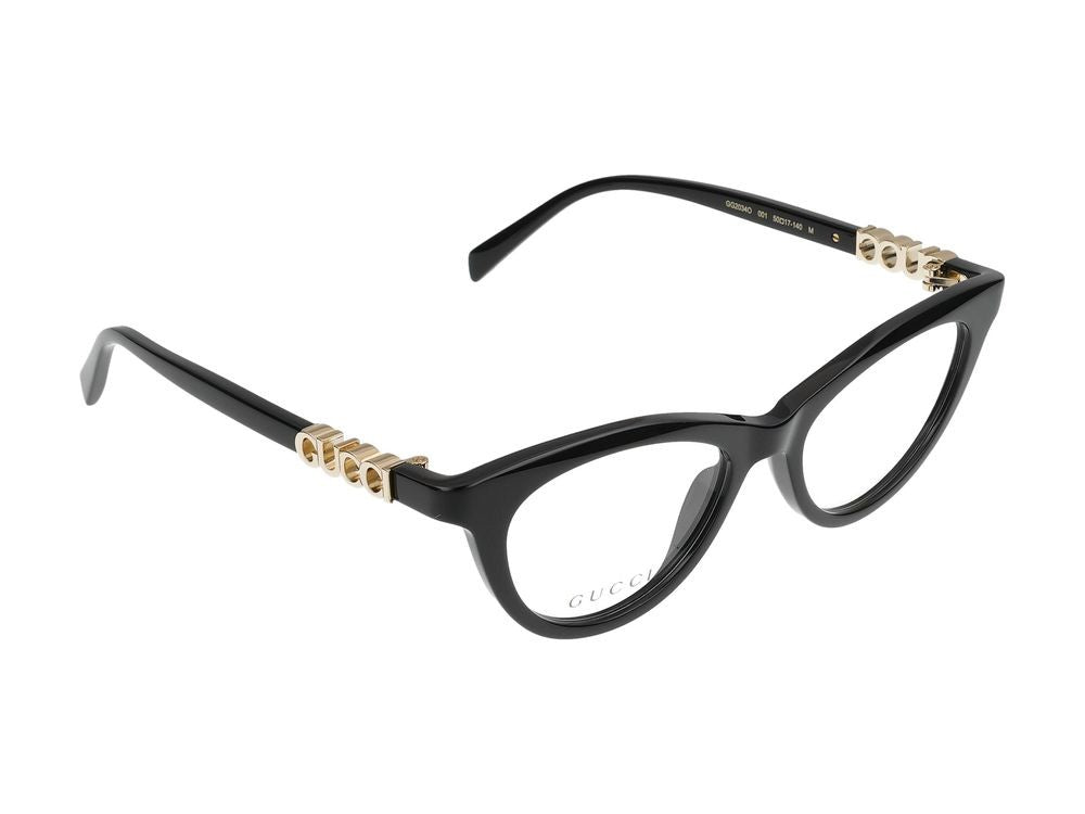 Gucci Eyeglasses Gg2034o 001 Black Black Transpare 50/17/140
