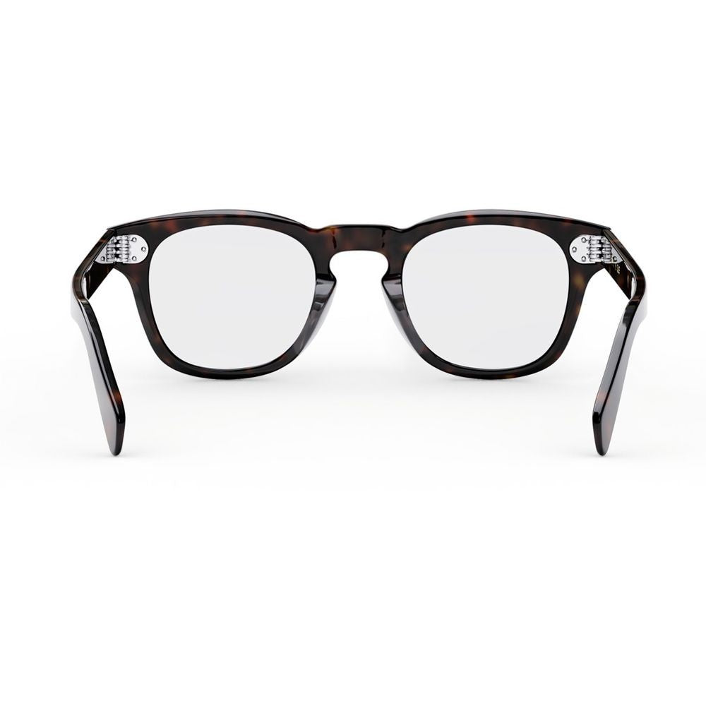 Celine 3 Dots Hd Havana-Pattern Squared Frame Sunglasses