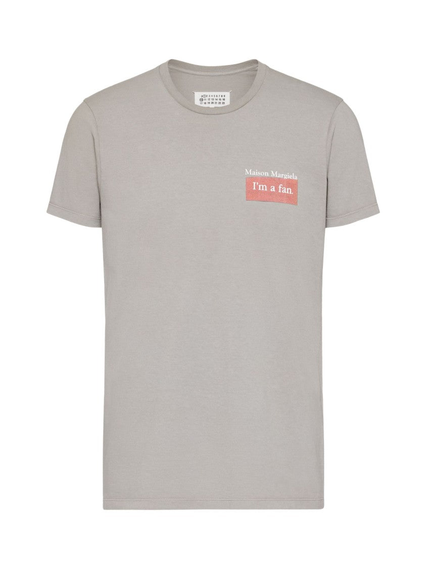 Maison Margiela Coral Patch Relaxed Cotton T-Shirt