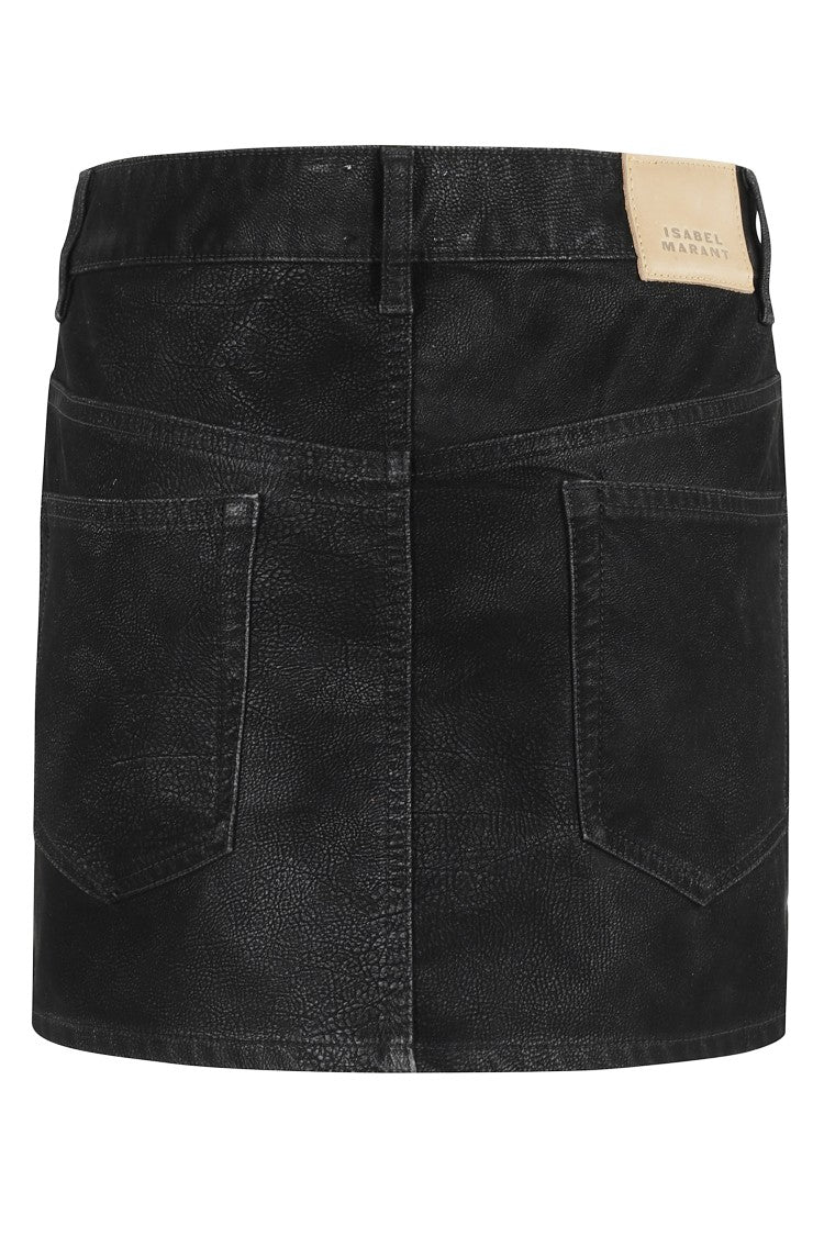 Isabel Marant Étoile Kimmy Gb Short Fitted Skirt