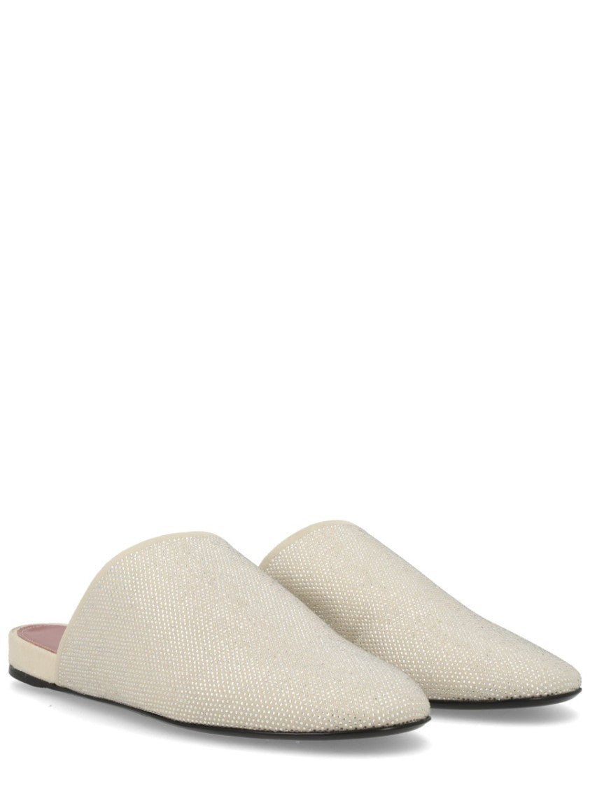 Premiata Pointed Toe Suede Slippers